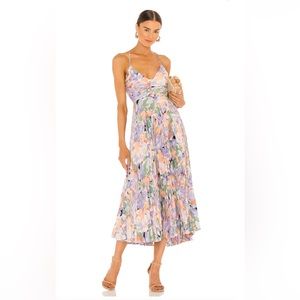 ASTR The Label Blythe Midi Dress